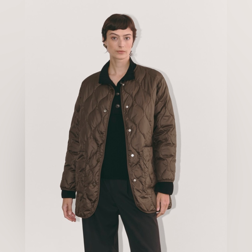 Everlane quilted liner